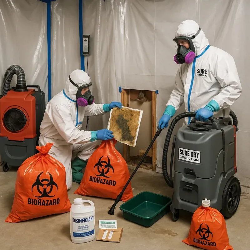 Contaminated Water Handling Protocols process in East Hills, NY